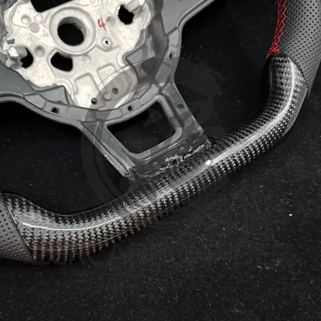 IN STOCK - 2015-2021 Volkswagen/VW Golf MK7 GTI/R/Jetta GLI DSG Carbon Fiber Steering Wheel Steering Wheels
