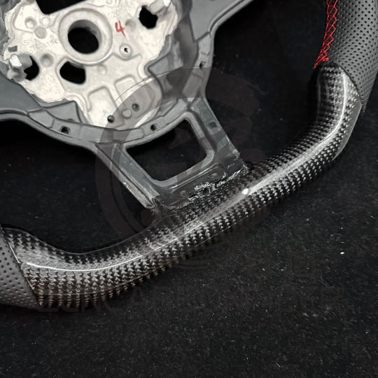 IN STOCK - 2015-2021 Volkswagen/VW Golf MK7 GTI/R/Jetta GLI DSG Carbon Fiber Steering Wheel Steering Wheels