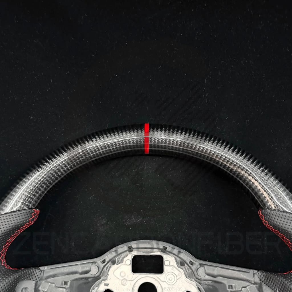 IN STOCK - 2015-2021 Volkswagen/VW Golf MK7 GTI/R/Jetta GLI DSG Carbon Fiber Steering Wheel Steering Wheels
