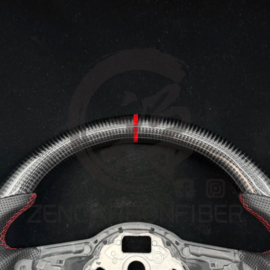 IN STOCK - 2015-2021 Volkswagen/VW Golf MK7 GTI/R/Jetta GLI DSG Carbon Fiber Steering Wheel Steering Wheels
