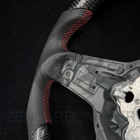 IN STOCK - 2015-2021 Volkswagen/VW Golf MK7 GTI/R/Jetta GLI DSG Carbon Fiber Steering Wheel Steering Wheels