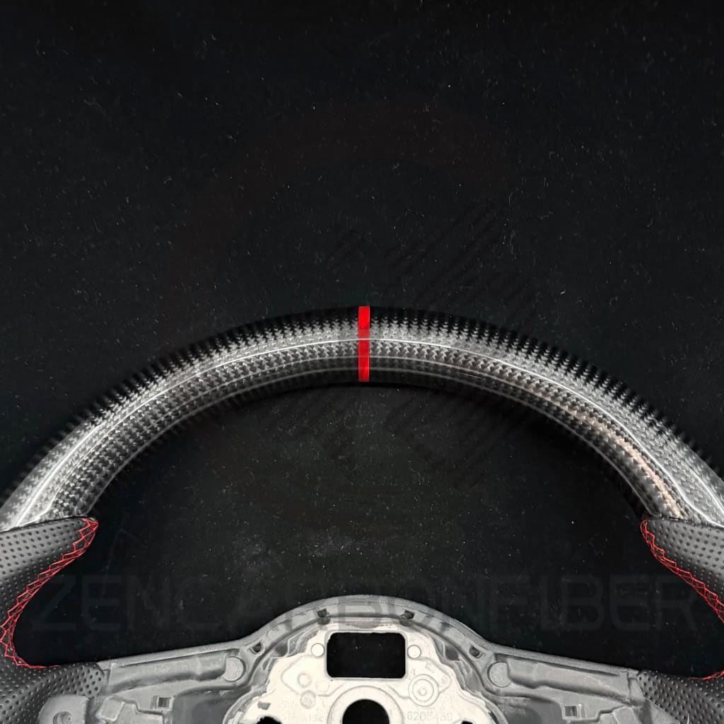 IN STOCK - 2015-2021 Volkswagen/VW Golf MK7 GTI/R/Jetta GLI DSG Carbon Fiber Steering Wheel Steering Wheels