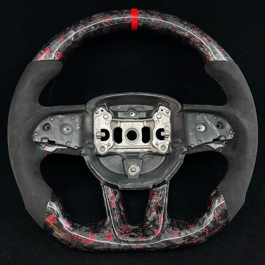 IN STOCK - 2015-2023 Dodge Charger/Challenger/Durango/WK2 Jeep SRT/Trackhawk Carbon Fiber Steering Wheel