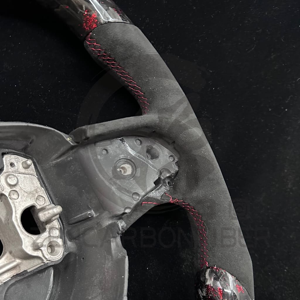 IN STOCK - 2015-2023 Dodge Charger/Challenger/Durango/WK2 Jeep SRT/Trackhawk Carbon Fiber Steering Wheel