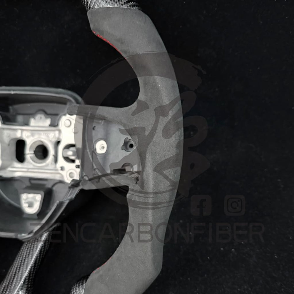 IN STOCK - 2015-2023 Dodge Charger/Challenger/Durango/WK2 Jeep SRT/Trackhawk Carbon Fiber Steering Wheel Steering Wheels