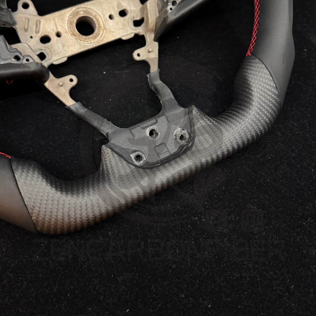 IN STOCK - 2016-2021 10th Gen Honda Civic Carbon Fiber Steering Wheel