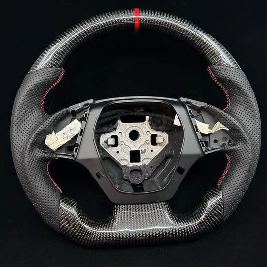 IN STOCK - 2016+ 6th Gen Chevrolet Camaro Carbon Fiber Steering Wheel