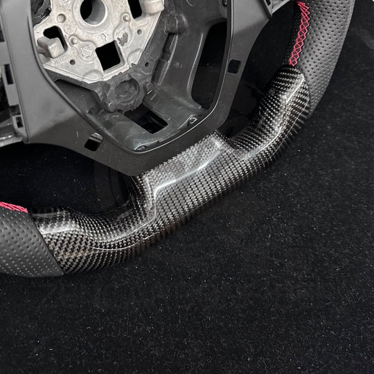 IN STOCK - 2016+ 6th Gen Chevrolet Camaro Carbon Fiber Steering Wheel