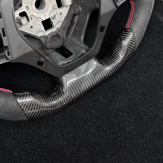 IN STOCK - 2016+ 6th Gen Chevrolet Camaro Carbon Fiber Steering Wheel