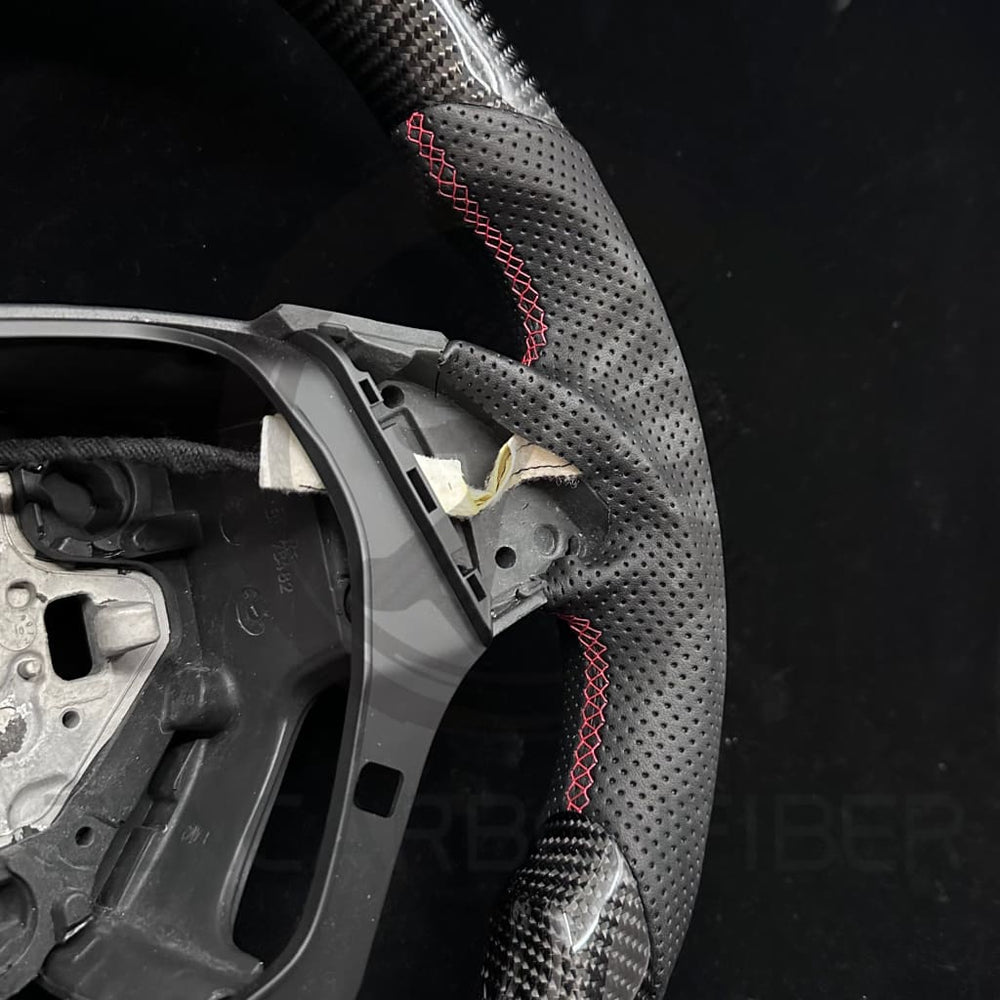 IN STOCK - 2016+ 6th Gen Chevrolet Camaro Carbon Fiber Steering Wheel