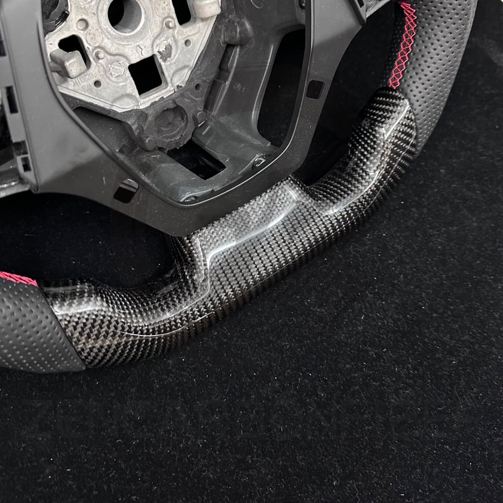 IN STOCK - 2016+ 6th Gen Chevrolet Camaro Carbon Fiber Steering Wheel