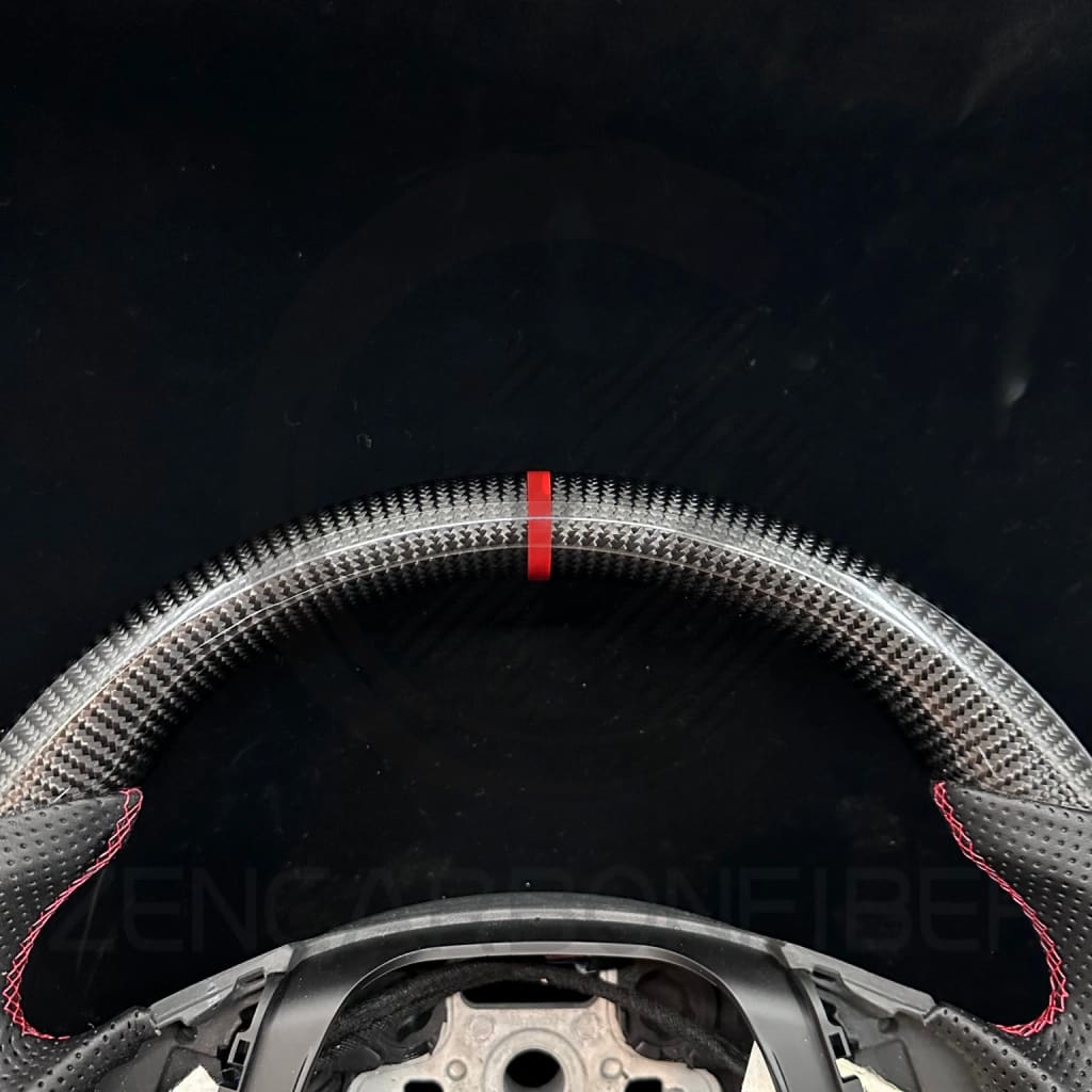IN STOCK - 2016+ 6th Gen Chevrolet Camaro Carbon Fiber Steering Wheel