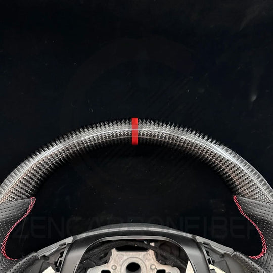 IN STOCK - 2016+ 6th Gen Chevrolet Camaro Carbon Fiber Steering Wheel