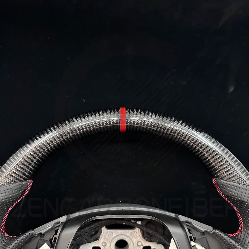 IN STOCK - 2016+ 6th Gen Chevrolet Camaro Carbon Fiber Steering Wheel
