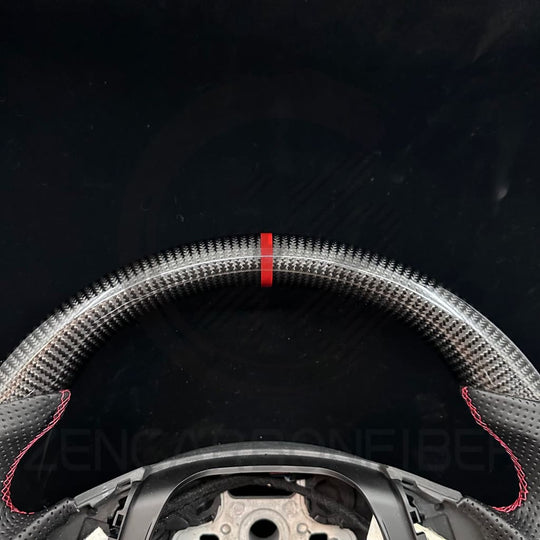 IN STOCK - 2016+ 6th Gen Chevrolet Camaro Carbon Fiber Steering Wheel