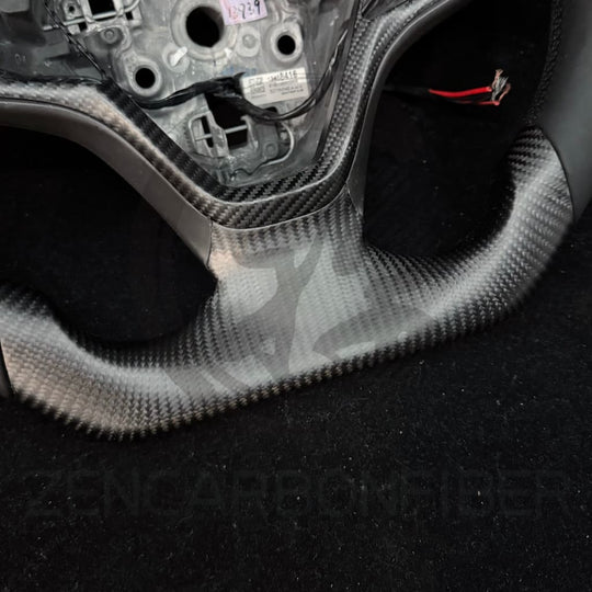 IN STOCK - 2016+ Chevrolet Cruze Heated Carbon Fiber Steering Wheel - Steering Wheels