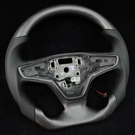 IN STOCK - 2016+ Chevrolet Cruze Heated Carbon Fiber Steering Wheel - Steering Wheels