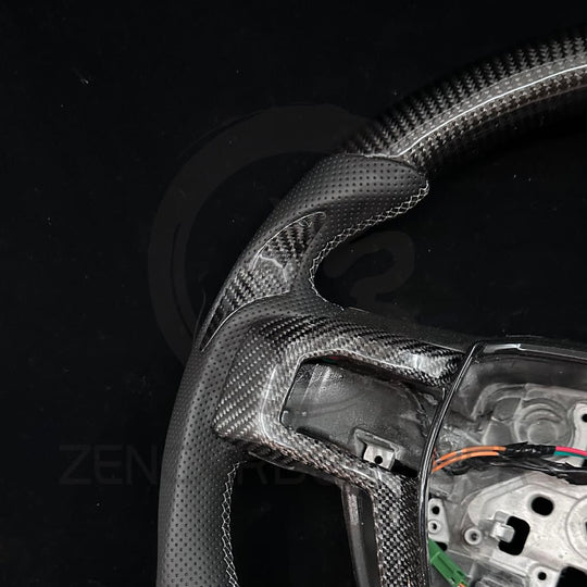 IN STOCK - 2017-2020 Ford F150 Raptor Heated Carbon Fiber Steering Wheel