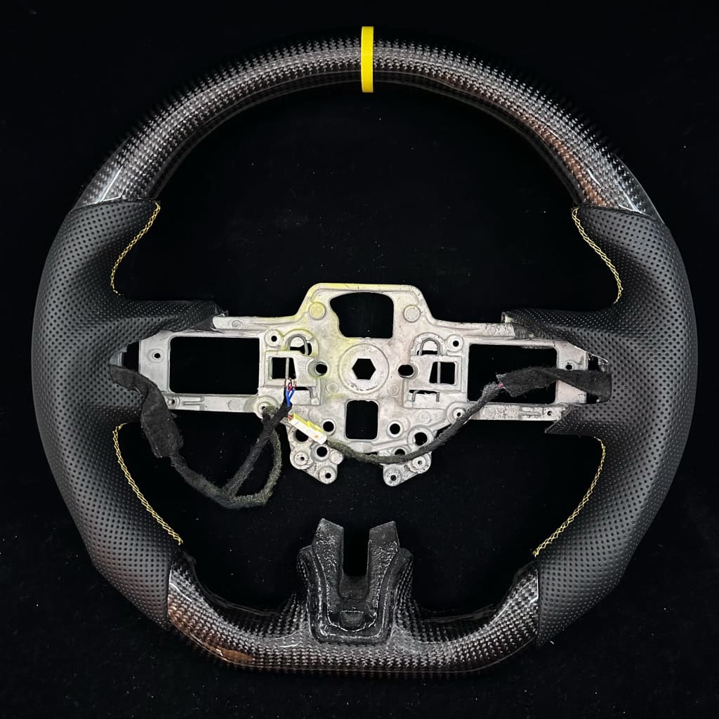 IN STOCK- 2018-2023 S550 Ford Mustang Heated Carbon Fiber Steering Wheel
