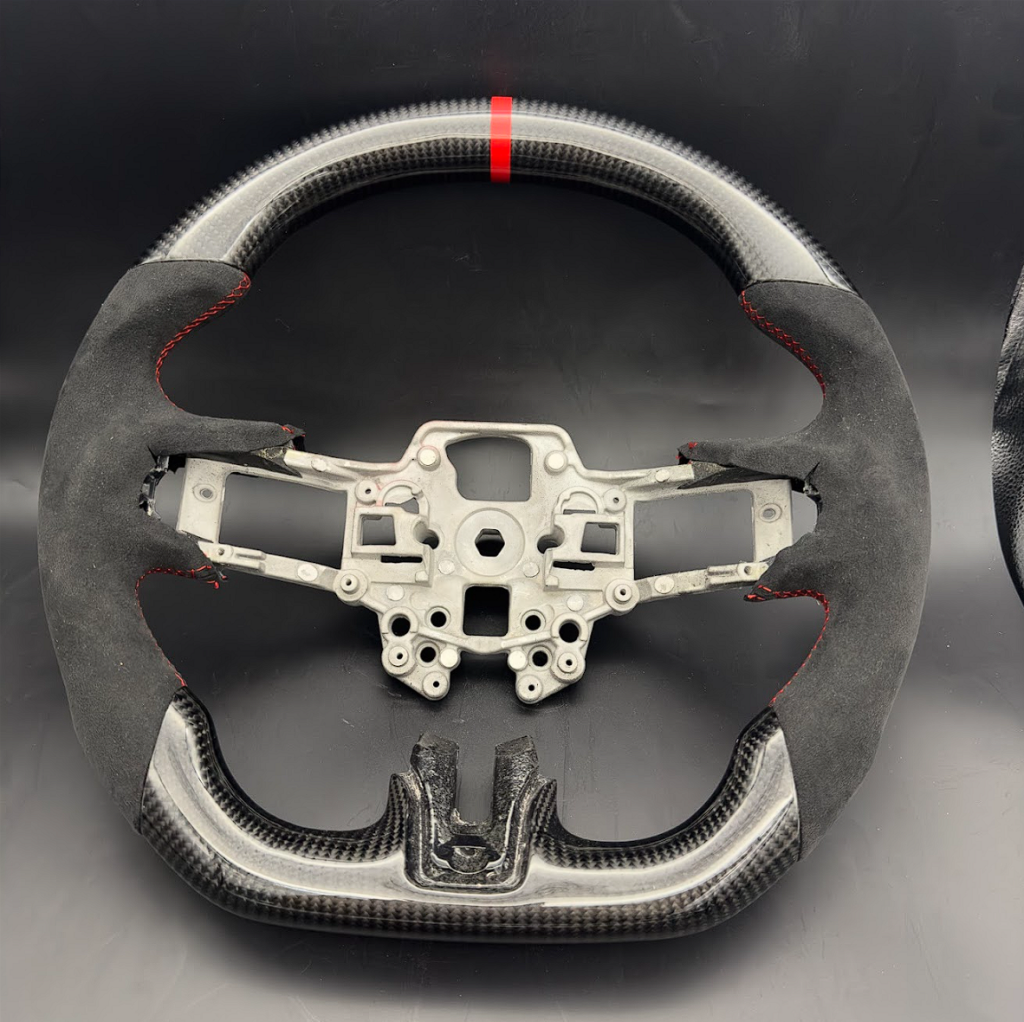In Stock- 2018 + S550 Ford Mustang Carbon Fiber Steering Wheel