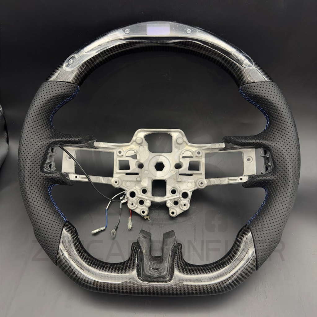 In Stock- 2018 + S550 Ford Mustang Carbon Fiber Steering Wheel