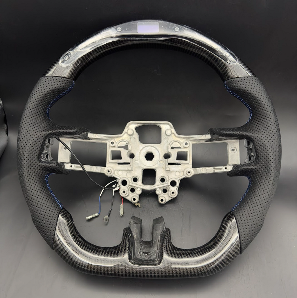 In Stock- 2018 + S550 Ford Mustang Carbon Fiber Steering Wheel