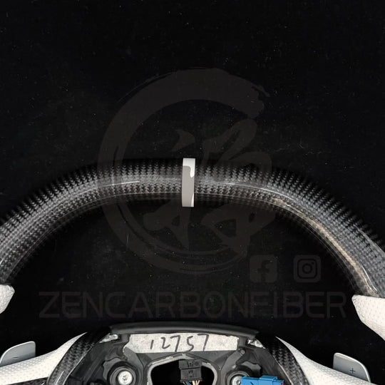 IN STOCK - 2019-2024 BMW G2X 3/4-series Non-M-Sport Carbon Fiber Steering Wheel - Steering Wheels