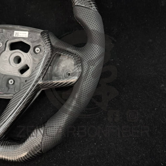 IN STOCK - 2019-2024 BMW G2X 3/4-series Non-M-Sport Carbon Fiber Steering Wheel - Steering Wheels