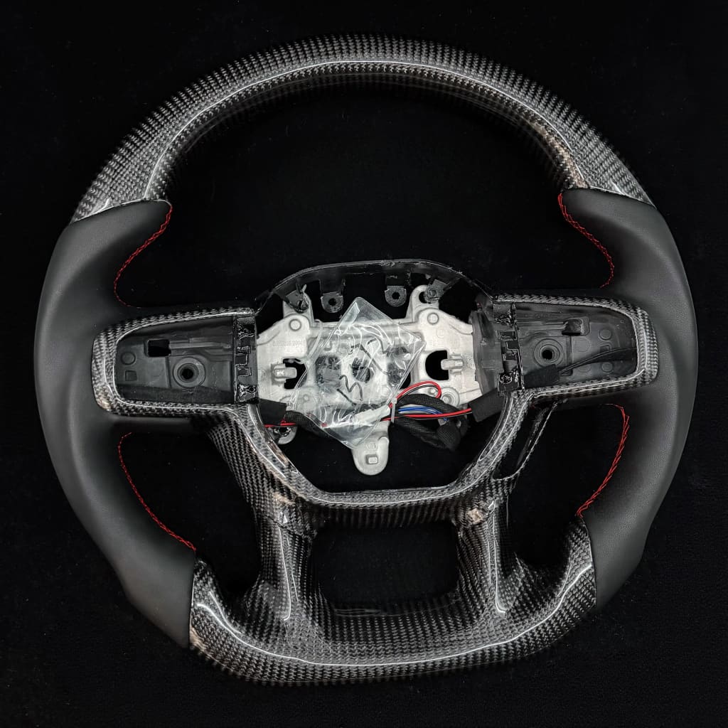 IN STOCK - 2019-2025 Dodge RAM 1500 Heated Carbon Fiber Steering Wheel - Steering Wheels