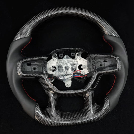 IN STOCK - 2019-2025 Dodge RAM 1500 Heated Carbon Fiber Steering Wheel - Steering Wheels