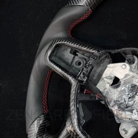 IN STOCK - 2019-2025 Dodge RAM 1500 Heated Carbon Fiber Steering Wheel - Steering Wheels
