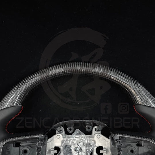 IN STOCK - 2019-2025 Dodge RAM 1500 Heated Carbon Fiber Steering Wheel - Steering Wheels