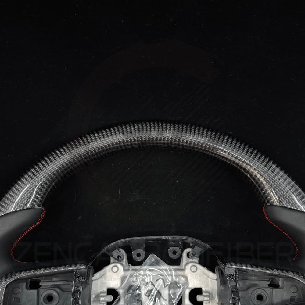 IN STOCK - 2019-2025 Dodge RAM 1500 Heated Carbon Fiber Steering Wheel - Steering Wheels