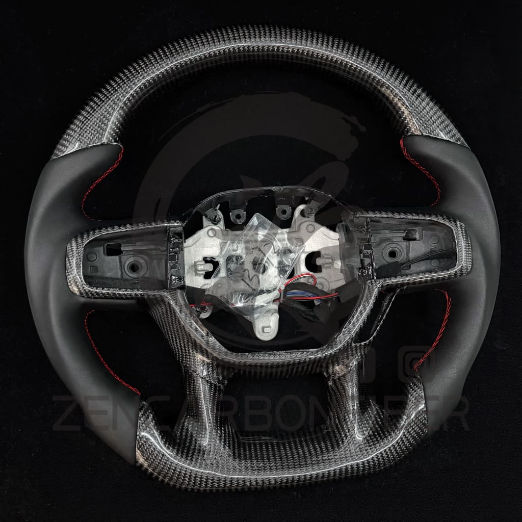 IN STOCK - 2019-2025 Dodge RAM 1500 Heated Carbon Fiber Steering Wheel - Steering Wheels