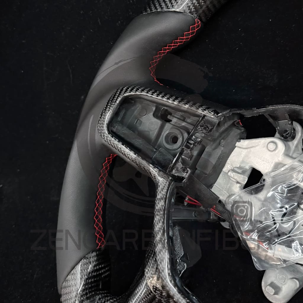 IN STOCK - 2019-2025 Dodge RAM 1500 Heated Carbon Fiber Steering Wheel - Steering Wheels