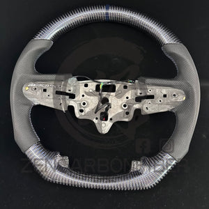 In Stock - 2019 + Chevrolet Silverado Heated Carbon Fiber Steering Wheel(No Paddle Shifter)