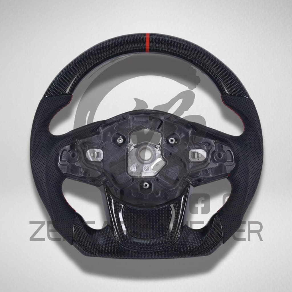 In Stock - 2020 + A90 Mk5 Toyota Gr Supra Carbon Fiber Steering Wheel