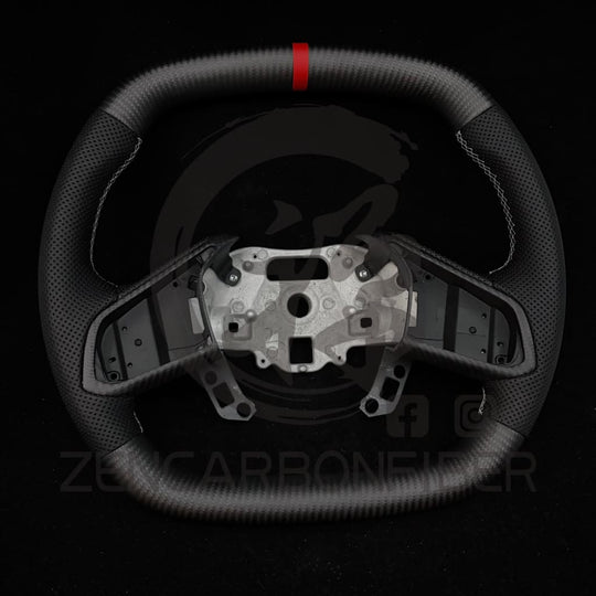 IN STOCK - 2020+ Chevrolet C8 Corvette Carbon Fiber Steering Wheel - Steering Wheels