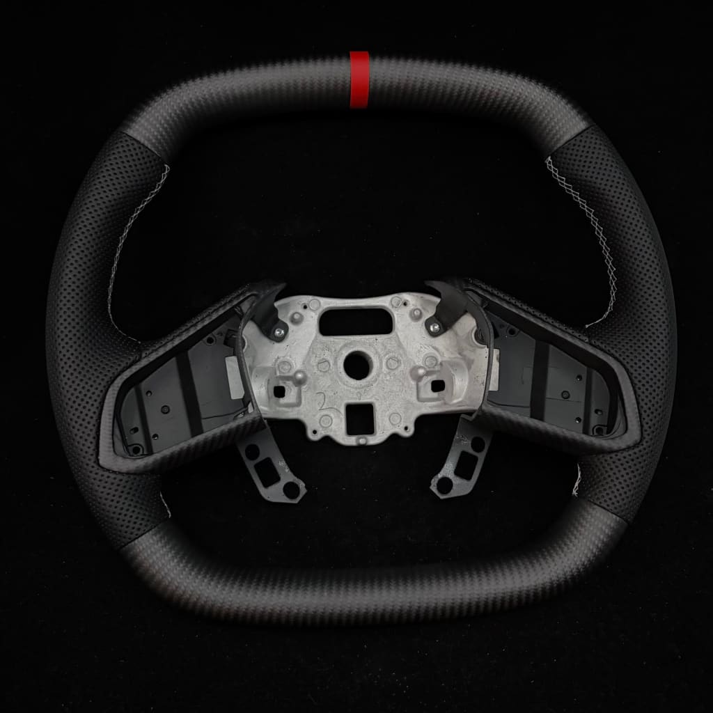 IN STOCK - 2020+ Chevrolet C8 Corvette Carbon Fiber Steering Wheel - Steering Wheels