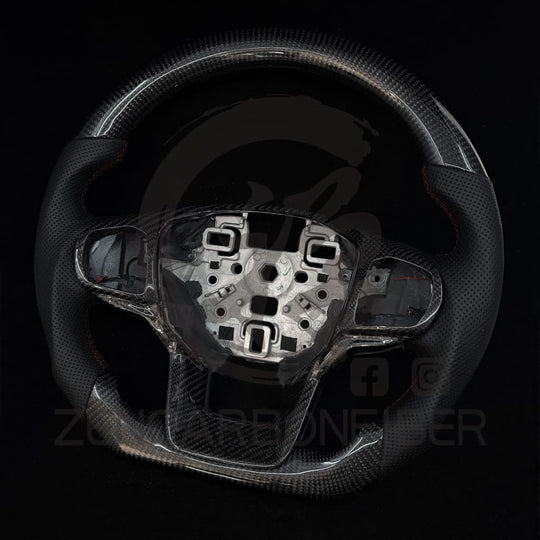 IN STOCK - 2020+ Ford Explorer Carbon Fiber Steering Wheel - Steering Wheels