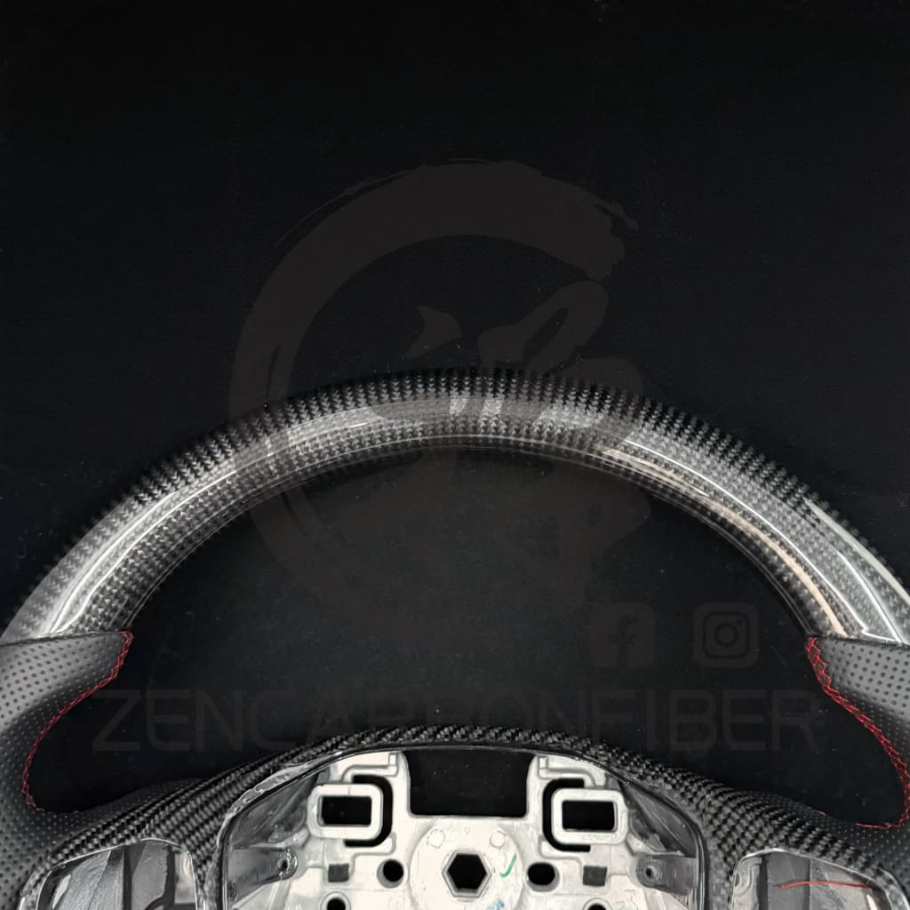 IN STOCK - 2020+ Ford Explorer Carbon Fiber Steering Wheel - Steering Wheels