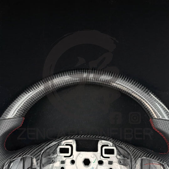 IN STOCK - 2020+ Ford Explorer Carbon Fiber Steering Wheel - Steering Wheels