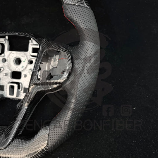 IN STOCK - 2020+ Ford Explorer Carbon Fiber Steering Wheel - Steering Wheels