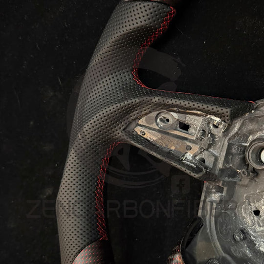 IN STOCK - 2021-2025 Audi B9.5/8Y A/S/RS 4/5 Carbon Fiber Steering Wheel - Steering Wheels