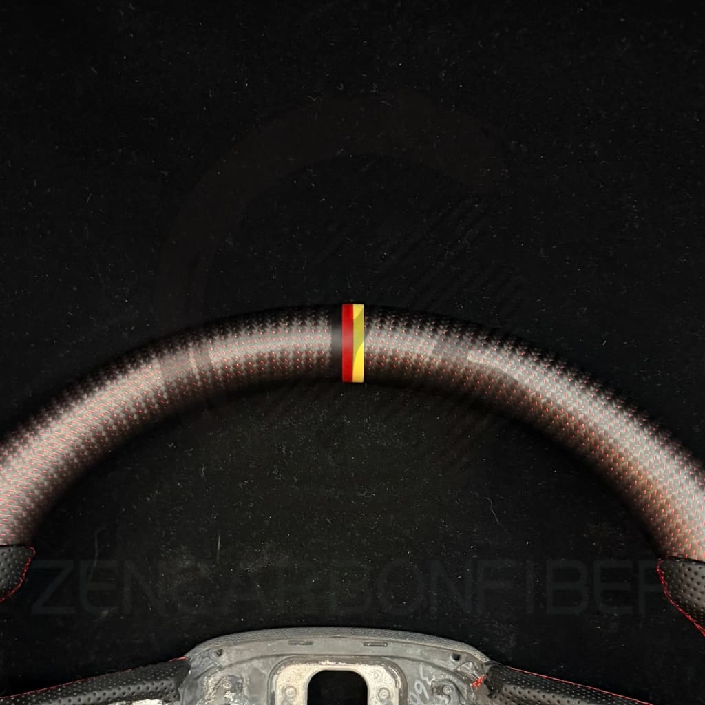 IN STOCK - 2021-2025 Audi B9.5/8Y A/S/RS 4/5 Carbon Fiber Steering Wheel - Steering Wheels