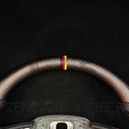 IN STOCK - 2021-2025 Audi B9.5/8Y A/S/RS 4/5 Carbon Fiber Steering Wheel - Steering Wheels