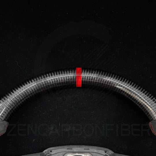 IN STOCK - 2021-2025 Audi B9.5 A/S/RS 4/5 S/RS Q7/8 Carbon Fiber Steering Wheel - Steering Wheels