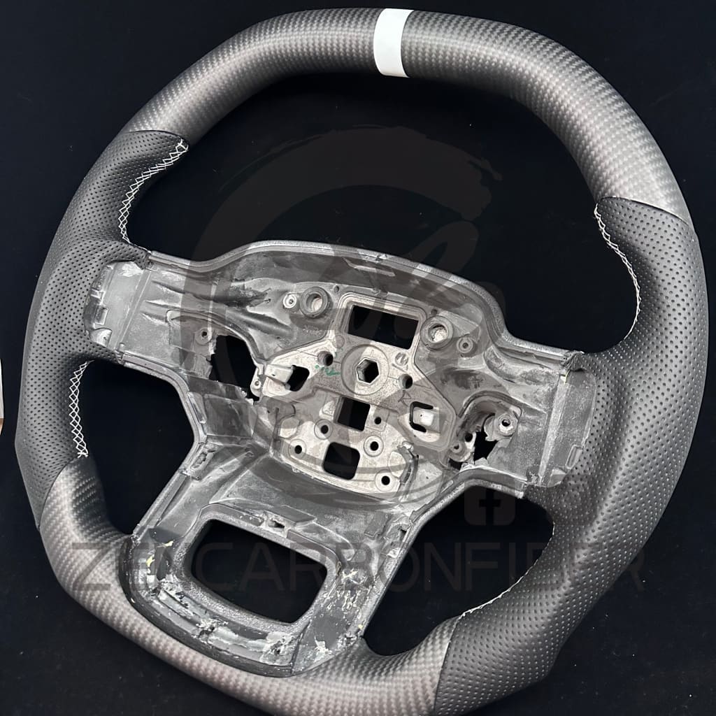 In Stock - 2021 + Ford F150 Raptor Carbon Fiber Steering Wheel