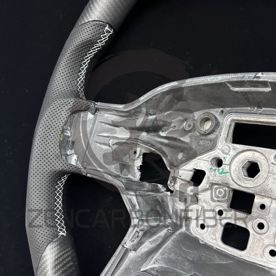 In Stock - 2021 + Ford F150 Raptor Carbon Fiber Steering Wheel