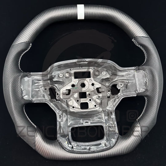 In Stock - 2021 + Ford F150 Raptor Carbon Fiber Steering Wheel